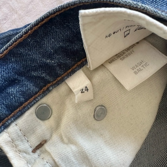 Reformation mellisa high and skinny Jean (high waisted)bin 24 - Picture 6 of 6